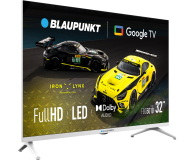 Blaupunkt 32FBG5010S 32"  LED Full HD Google TV DVB-T2 Biał - 1325646 - zdjęcie 2